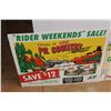 Image 2 : (2) Pilsner Beer Double Sided Cardboard Advertisements- Largest Is 30'' x 24''