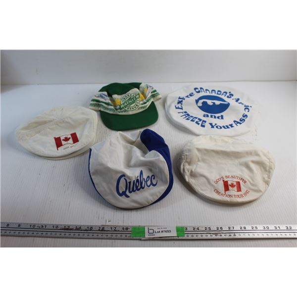 (5) Canadian Hats
