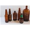 Image 2 : (9) Vintage Glass Bottles