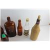 Image 5 : (9) Vintage Glass Bottles