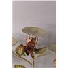 Image 2 : Metal Rose Candle Holder 14.5" Tall x 21" Wide