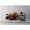 Christmas Lot- (4) Decorations, Figurines