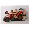Image 3 : Christmas Lot- (4) Decorations, Figurines