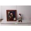 Christmas Lot- Snowman & Penguin Ornaments