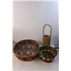 Image 2 : (6) Woven Baskets