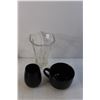 Image 2 : Glass Vase, Candle Holder, Misc.