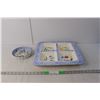 Ceramic Tray 15" & Bowl