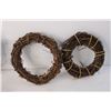 Image 2 : (4) Wood Wreaths