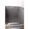 Image 3 : *(2) Plastic Totes with Wheels, No Lids, 23.25" x 17" x 14"