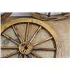Image 3 : (3) Wooden Wheels 23''