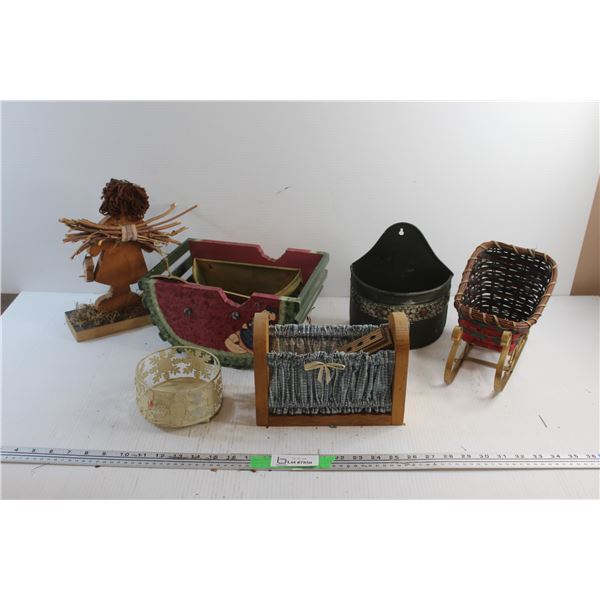 Vintage Planters and Decor