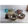 Image 1 : Planters, Metal Bowls, Small Bucket, Napkin Holder and Candle Stand