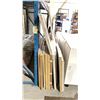 Image 2 : LARGE GROUP OF APPROX 14 OFF WHITE OFFICE WORK STATION COUNTER TOPS ASSORTED LENGTHS