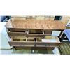 Image 2 : ROUND HILL FURNITURE 9 DRAWER DRESSER 60" X 17" X 39"