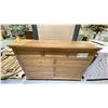 Image 1 : 9 DRAWER DRESSER 64" X 18" X 42"