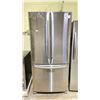 Image 1 : SAMSUNG STAINLESS STEEL FRENCH DOOR FRIDGE WITH ROLLOUT FREEZER 32"W