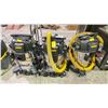 Image 1 : 3 ASSORTED DEWALT WET/DRY VACUUMS (UNKNOWN WORKING CONDITION, MAY BE MISSING PIECES)