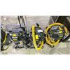 Image 2 : 3 ASSORTED DEWALT WET/DRY VACUUMS (UNKNOWN WORKING CONDITION, MAY BE MISSING PIECES)
