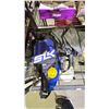 Image 2 : SHELF OF ASSORTED ITEMS INCLUDING UMBRELLAS, ELECTRIC WATER HEATER, HEATED BLANKET & MORE