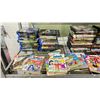 Image 2 : SHELF OF ASSORTED DVD'S & COMIC BOOKS