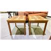 Image 4 : PAIR OF MID CENTURY MODERN TEAK WITH TILE TOPS END TABLE SET