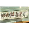 Image 3 : BEV DOOLITTLE "TWO INDIAN HORSES"  PRINT (33" X 12" FRAMED)