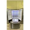 Image 2 : LG STAINLESS STEEL FRENCH DOOR FRIDGE WITH ROLLOUT FREEZER 33"W