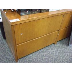 Krug Cherry 2 Drawer 36  Lateral Filing Cabinet