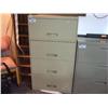 Image 1 : Cream 4 Drawer 30" Lateral File Cabinet