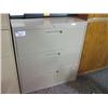 Image 1 : Taupe 3 Drawer 36" Lateral File Cabinet