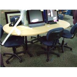 White Maple 6 Ft Conference Table