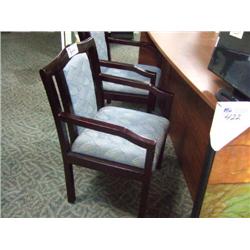 Mahogany Framed Client Chair