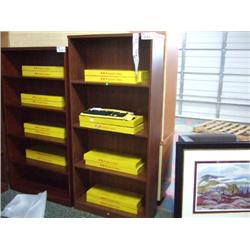 Deep Cherry  6 Ft Book Case