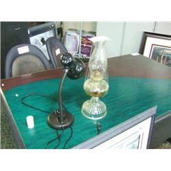 Traditional Gas Lamp & Desk Light