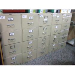 Beige 4 Drawer Legal File Cabinet