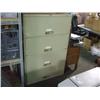 Image 1 : Beige 4 Drawer Lateral File Cabinet