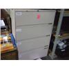 Image 1 : Cream 4 Drawer Lateral File Cabinet