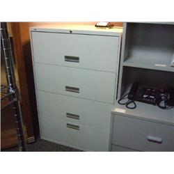 Hon 4 Drawer Lateral File Cabinet