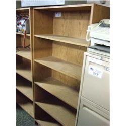 5' Oak Book Shelf