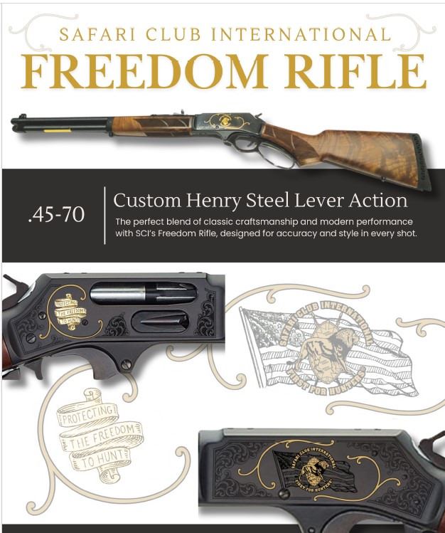 Gentry Custom Rifle Custom Henry Rifle in 45-70