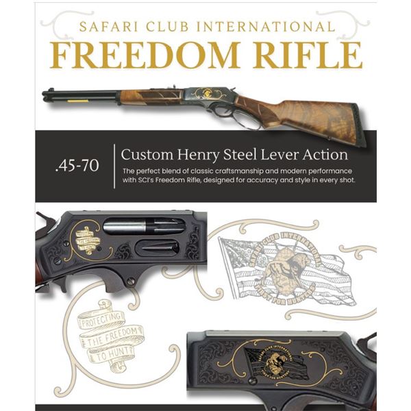 Custom Henry Rifle in 45-70