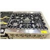 Image 2 : FORNO STAINLESS STEEL GAS TOP STOVE WITH ELECTRIC OVEN