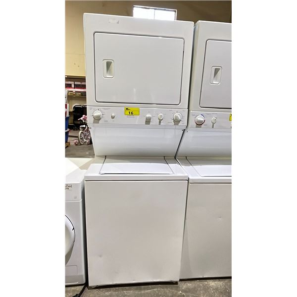 GE SPACEMAKER STACKING WASHER & DRYER SET