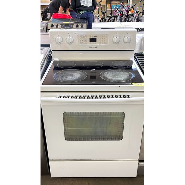 SAMSUNG ELECTRIC STOVE WITH CONVECTION OVEN