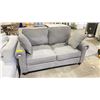 Image 1 : STUDDED FABRIC SOFA