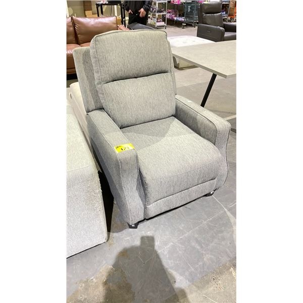 PUSH BACK FABRIC RECLINER