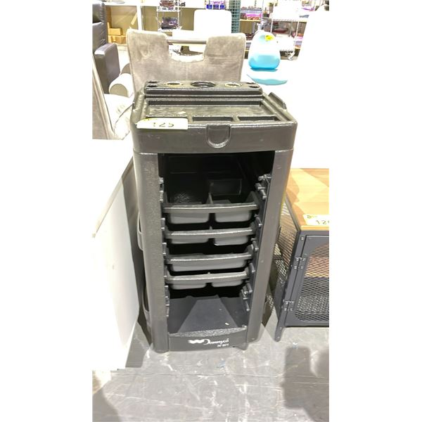 DANNYCO PORTABLE PLASTIC ESTHETICIAN CART
