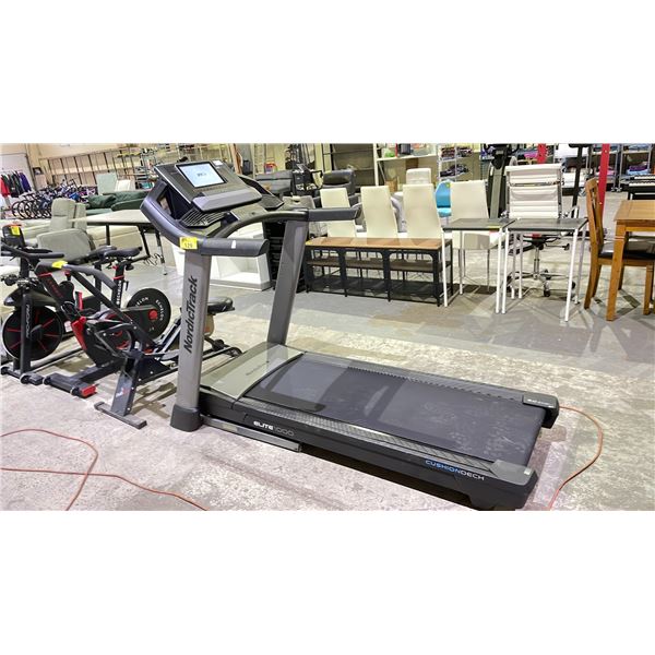 NORDICTRACK ELITE 1000 TREADMILL WITH POWER CORD (UNKNOWN WORKING CONDITION, NO SAFETY KEY)