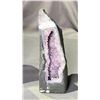 Image 1 : AMETHYST GEODE BRAZIL APPROX 8.5" RETAIL $1800