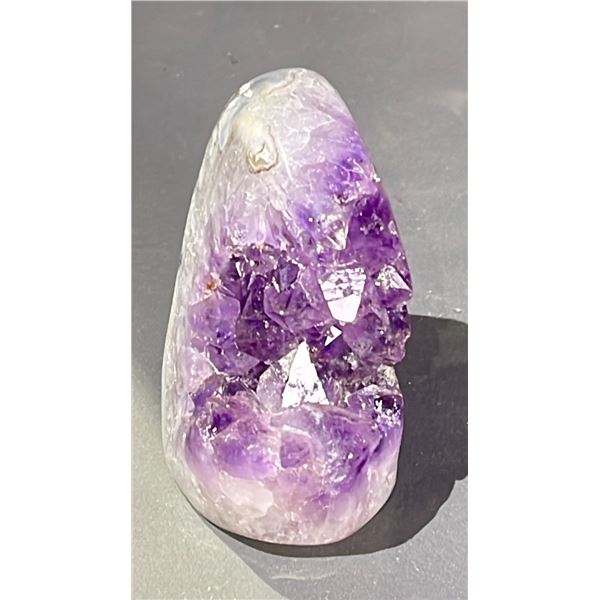 AMETHYST GEODE POLISHED APPROX 3.7  RETAIL $950